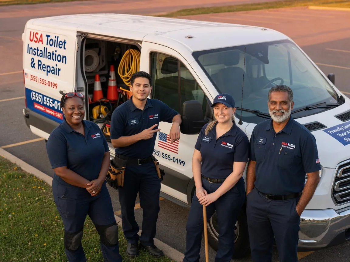 Toilet Installation company in Bridgeport, OH